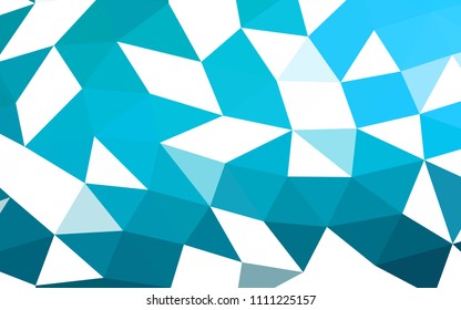 Light BLUE vector polygonal polygonal. A sample with polygonal shapes. The template can be used as a background for cell phones.