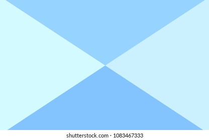 Light BLUE vector polygonal template. A sample with polygonal shapes. The template for cell phone's backgrounds.