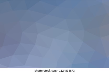 Light BLUE vector polygonal template. Shining colored illustration in a Brand new style. Brand new design for your business.