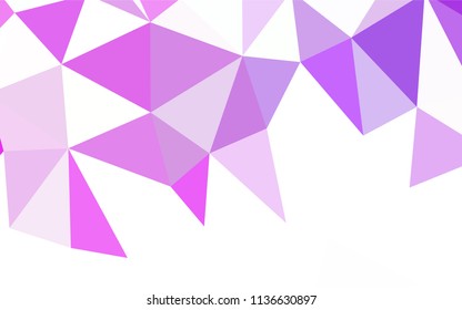Light BLUE vector polygonal template. Polygonal abstract illustration with gradient. A new texture for your web site.