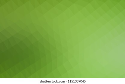 Light BLUE vector polygonal template. Creative illustration in halftone style with gradient. The template can be used as a background for cell phones.