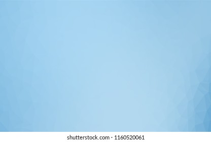 Light BLUE vector polygonal template. A sample with polygonal shapes. Brand new design for your business.