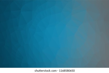 Light BLUE vector polygonal template. A completely new color illustration in a vague style. A completely new template for your business design.