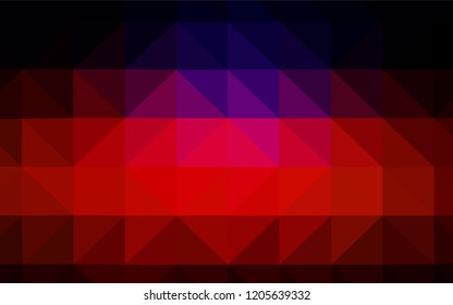 Light BLUE vector polygonal template. Polygonal abstract illustration with gradient. Brand new design for your business.