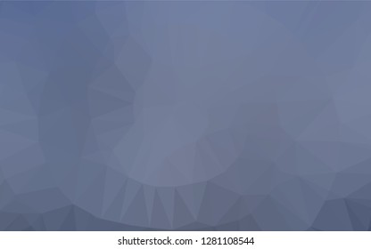 Light BLUE vector polygonal template. A sample with polygonal shapes. The textured pattern can be used for background.