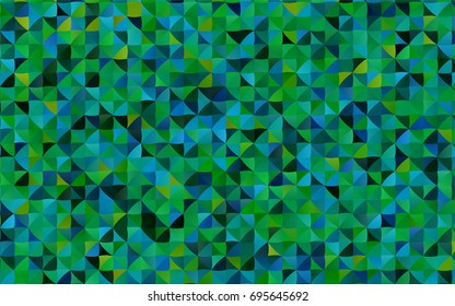 Light BLUE vector polygonal template. A completely new color illustration in a vague style. A new texture for your design.