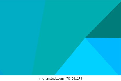 Light BLUE vector polygonal template. Glitter abstract illustration with an elegant design. The template can be used as a background for cell phones.