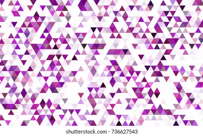 Light BLUE vector polygonal template. Glitter abstract illustration with an elegant design. A new texture for your design.