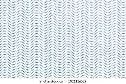 Light BLUE vector red banner with set of circles, dots. Donuts Background. Creative Design Template. Technological halftone illustration.