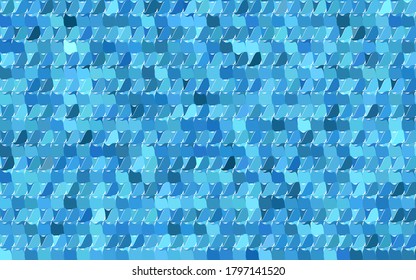 Light BLUE vector red banner with set of circles, dots. Donuts Background. Creative Design Template. Technological halftone illustration.