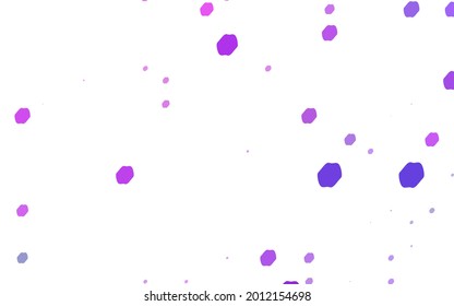 Light BLUE vector red banner with set of circles, dots. Donuts Background. Creative Design Template. Technological halftone illustration.