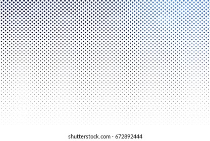 Light BLUE vector red banner with set of circles, dots. Donuts Background. Creative Design Template. Technological halftone illustration.
