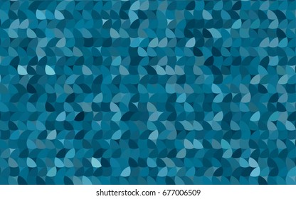 Light BLUE vector red banner with set of circles, dots. Donuts Background. Creative Design Template. Technological halftone illustration.