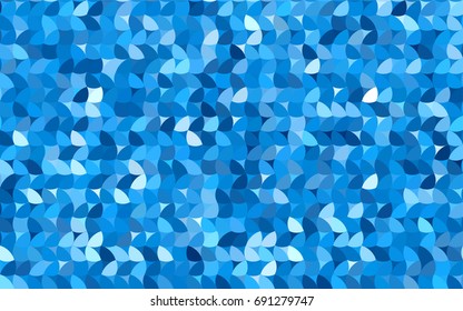 Light BLUE vector red banner with set of circles, dots. Donuts Background. Creative Design Template. Technological halftone illustration.