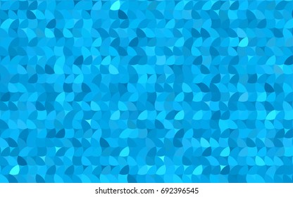 Light BLUE vector red banner with set of circles, dots. Donuts Background. Creative Design Template. Technological halftone illustration.