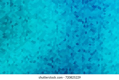Light BLUE vector red banner with set of circles, dots. Donuts Background. Creative Design Template. Technological halftone illustration.