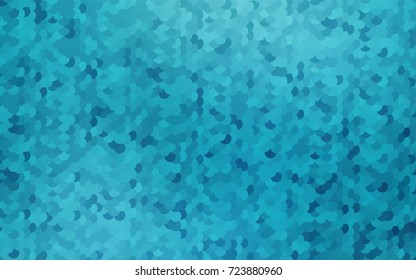Light BLUE vector red banner with set of circles, dots. Donuts Background. Creative Design Template. Technological halftone illustration.