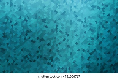 Light BLUE vector red banner with set of circles, dots. Donuts Background. Creative Design Template. Technological halftone illustration.