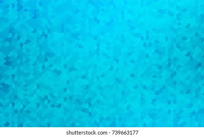 Light BLUE vector red banner with set of circles, dots. Donuts Background. Creative Design Template. Technological halftone illustration.