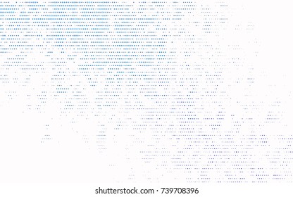 Light BLUE vector red pattern of geometric circles, shapes. Colorful mosaic banner. Geometric background with colored disks.