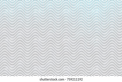 Light BLUE vector red pattern of geometric circles, shapes. Colorful mosaic banner. Geometric background with colored disks.