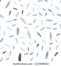 Light BLUE vector seamless backdrop with dots. Abstract illustration with colored bubbles in nature style. Pattern can be used as texture of wallpapers.