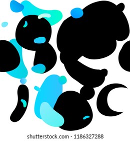 Light BLUE vector seamless backdrop with dots, spots. Colorful illustration with blurred circles in nature style. Trendy design for wallpaper, fabric makers.