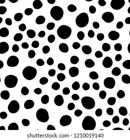 Light BLUE vector seamless backdrop with dots, spots. Illustration with set of shining colorful abstract circles. Pattern for design of fabric, wallpapers.