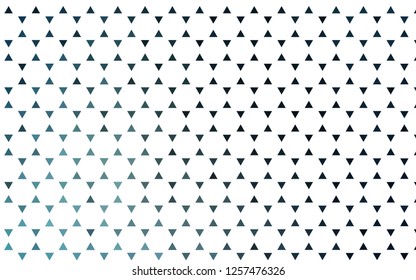Light BLUE vector seamless backdrop with lines, triangles. Modern abstract illustration with colorful triangles. Template for business cards, websites.