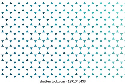 Light BLUE vector seamless backdrop with lines, triangles. Modern abstract illustration with colorful triangles. Trendy design for wallpaper, fabric makers.