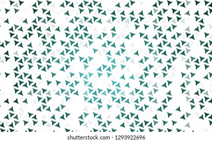 Light BLUE vector seamless backdrop with lines, triangles. Modern abstract illustration with colorful triangles. Trendy design for wallpaper, fabric makers.