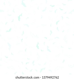 Light BLUE vector seamless backdrop with ocean dolphins. Natural illustration with sea dolphins. Pattern for wildlife ad, booklets.
