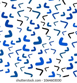 Light BLUE vector seamless  background with curved circles. An elegant bright illustration with gradient. Textured wave pattern for backgrounds.