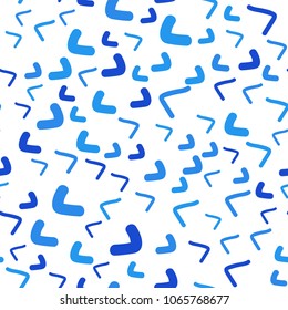 Light BLUE vector seamless  background with lamp shapes. Brand-new colored illustration in marble style with gradient. The best blurred design for your business.