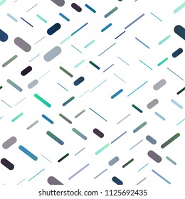 Light BLUE vector seamless background with straight lines. Blurred decorative design in simple style with lines. The pattern can be used as ads, poster, banner for commercial.
