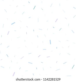 Light BLUE vector seamless background with straight lines. Glitter abstract illustration with colored sticks. Smart design for your business advert.