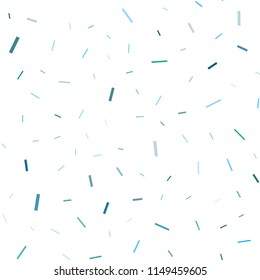 Light BLUE vector seamless background with straight lines. Blurred decorative design in simple style with lines. Smart design for your business advert.