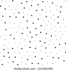 Light BLUE vector seamless background with bubbles. Blurred bubbles on abstract background with colorful gradient. Pattern for design of window blinds, curtains.