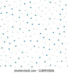 Light BLUE vector seamless background with bubbles. Beautiful colored illustration with blurred circles in nature style. Trendy design for wallpaper, fabric makers.