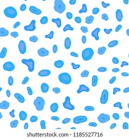 Light BLUE vector seamless background with bubbles. Blurred decorative design in abstract style with bubbles. Template for business cards, websites.