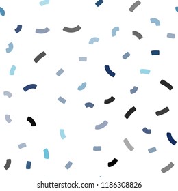 Light BLUE vector seamless background with abstract circles. Creative illustration in halftone marble style with gradient. A new texture for your  ad, booklets, leaflets.