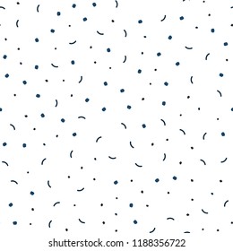 Light BLUE vector seamless background with bubbles, lines. Colorful illustration with circles and lines in futuristic style. Trendy design for wallpaper, fabric makers.