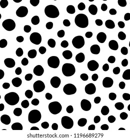 Light BLUE vector seamless background with bubbles. Colorful illustration with blurred circles in nature style. Pattern for design of window blinds, curtains.