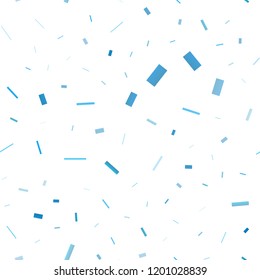 Light BLUE vector seamless background with rectangles. Rectangles on abstract background with colorful gradient. Pattern for busines ad, booklets, leaflets
