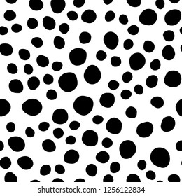 Light BLUE vector seamless background with bubbles. Glitter abstract illustration with blurred drops of rain. Design for textile, fabric, wallpapers.