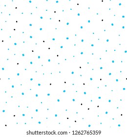 Light BLUE vector seamless background with bubbles. Blurred bubbles on abstract background with colorful gradient. Trendy design for wallpaper, fabric makers.
