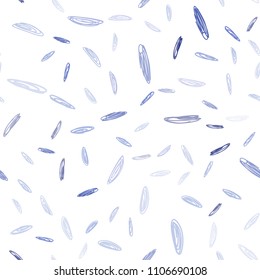 Light BLUE vector seamless cover with spots. Blurred decorative design in abstract style with bubbles. New design for ad, poster, banner of your website.