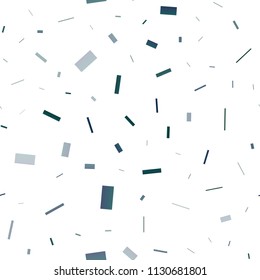 Light BLUE vector seamless cover in polygonal style. Illustration with set of colorful rectangles. Pattern for busines ad, booklets, leaflets