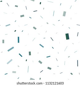 Light BLUE vector seamless cover in polygonal style. Abstract gradient illustration with rectangles. Best design for your ad, poster, banner.