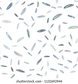 Light BLUE vector seamless cover with spots. Blurred decorative design in abstract style with bubbles. Pattern can be used for beautiful websites.
